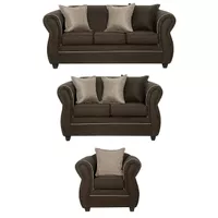 Juego de Living 3 2 1 Emili Café