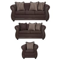 Juego de Living 3 2 1 Sofia Café