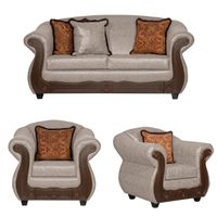 Juego de Living 2 1 1 Estambul Crema