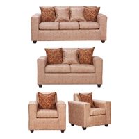 Juego de Living 3 2 1 1 Ezeiza Terracota