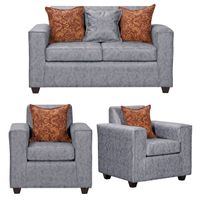 Juego de Living 2 1 1 Ezeiza Gris