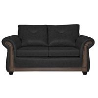 Sofá 2 Cuerpos Bristol Negro