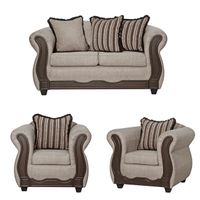 Juego de Living 2 1 1 Sofia Beige