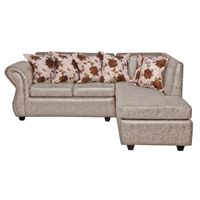 Sofá Seccional Isabella Crema