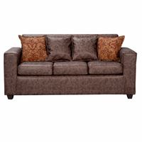 Sofa 3 Cuerpos Ezeiza Chocolate