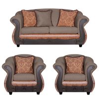 Juego de Living 2 1 1 Ashly Café Terracota