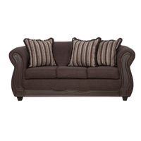 Sofá 3 Cuerpos Sofia Café