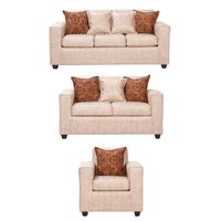 Juego de Living 3 2 1 Ezeiza Beige