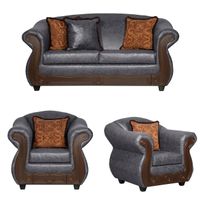 Juego de Living 2 1 1 Estambul Gris