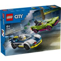 Lego City Auto De Policía Y Potente Auto Deportivo