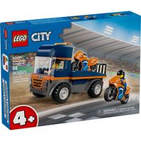 LEGO CAMIÓN DE TRANSPORTE DE MOTOS CITY 60491