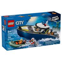 LEGO PERSECUCIÓN EN BARCO DE POLICÍA 60456