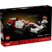 LEGO Icons McLaren MP4/4 y Ayrton Senna 10330