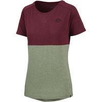 Polera IXS Mujer Flow Tech Mountain Raisin Oliva XS