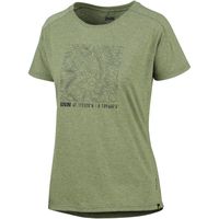 Polera IXS Mujer Flow Tech Contour Olive M