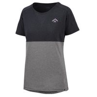Polera IXS Mujer Flow Tech Mountain Negro Grafito L