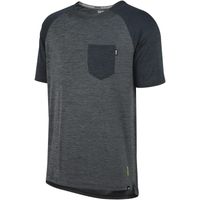 Jersey IXS Manga Corta Infantil JR Flow X Grafito Negro KM