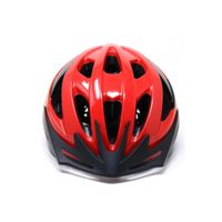 Casco Radical Mountain MTB NT Con Luz Rojo Negro L 58-62cm
