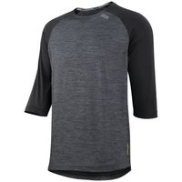 Jersey IXS Manga 3/4 Carve X Negro XS 48EU