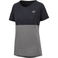Polera IXS Mujer Flow Tech Mountain Negro Grafito XS