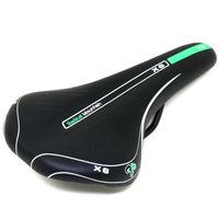 Asiento MTB Negro/Verde Radical Mountain