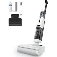 JONR ED12 Lite – Aspiradora en seco y húmedo, sin cable, con autolavado, limpieza de bordes