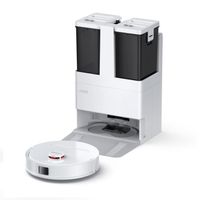 Robot aspiradora JONR T5 Lite con base de secado y lavado de mopa, 8000PA Succion