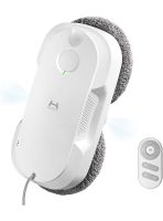 HUTT DDC56 Robot Limpiacristales, Robot Limpiador de Ventanas Automático con Control Remoto