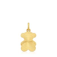 Colgante oso texturizado oro 18 kt sobre plata Sweet Dolls