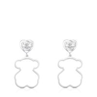 Aros New Silueta de Plata Tous