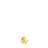 Charm Basics con baño de oro 18 kt plata motivo niño 7 m