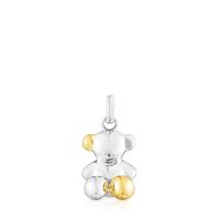 Colgante oso de plata y plata vermeil Boss Bear Tous