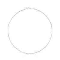 Gargantilla Chain de plata con bolas de 2.2mm, 40cm Tous