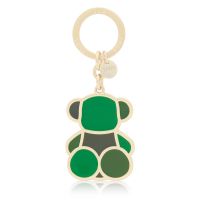 Llavero verde TOUS Bear Faceted