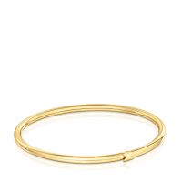Pulsera esclava con baño de oro de 18 kt sobre plata Hold