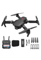 Drone con Cámara Dual HD E88 Wifi 3 Baterías y Protectores