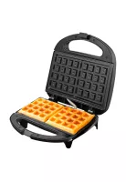 Wafflera Doble Nappo 750W Antiadherente Mango Cool Touch