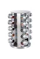 Set De 20 Especieros Croix Base Giratoria Acero Inoxidable