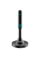 Antena de TV Digital HDTV Kolke Base Magnetica Recepcion 360