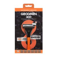 Groomen Máquina Afeitar 300 + 12 Cartuchos De 3 Navajas