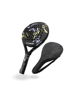 Pala de Padel 4018 Negra con Lila