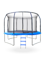 Cama Elastica con malla y Escalera 4.88mt 16Ft Azul