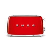 Tostador Smeg 4 panes Rojo modelo TSF02RDEU