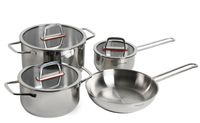Bateria Simple Cook Burdeos 7pzs
