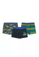 Pack triple boxers kids niño ficcus 638 W24d