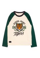 Polera jr niño m/raglan squad 332v