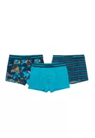 Pack triple boxers kids niño ficcus 639 W24d