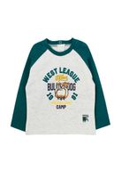 Polera bebé niño manga raglan academy 138b