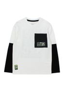 Polera kids niño doble manga move 234