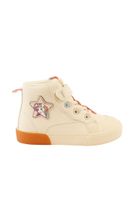 Zapatilla urbana caña velcro elástico kids niña 834